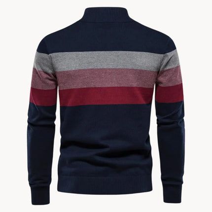Men's Quarter-Zip Sweater Knit