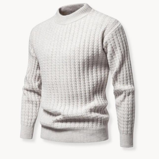 Men's Crewneck Sweater Wool Blend