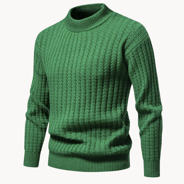 Men's Crewneck Sweater Wool Blend