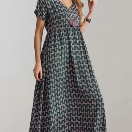 Women's Long Summer Dress - Flowy Beach Maxi Dress