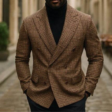 Men's Elegant Blazer Wool Blend