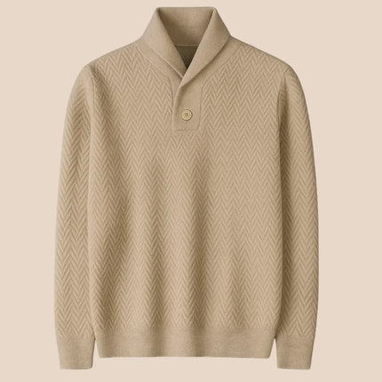 Men's V-Neck Jumper Cashmere