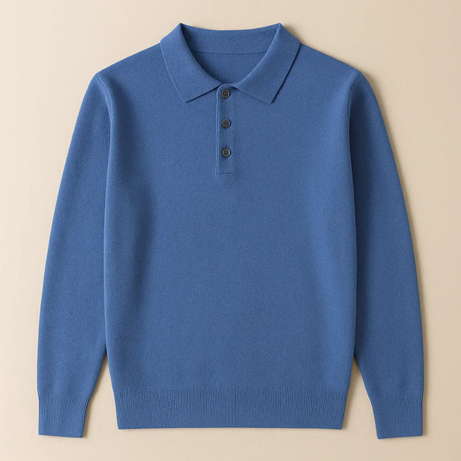 Men's Cashmere Polo Shirt