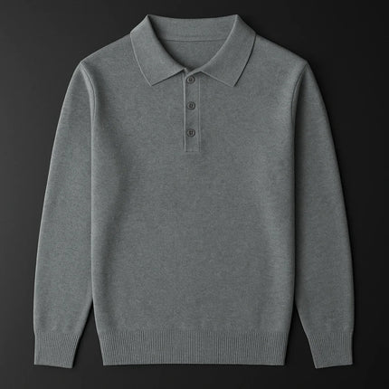 Men's Cashmere Polo Shirt