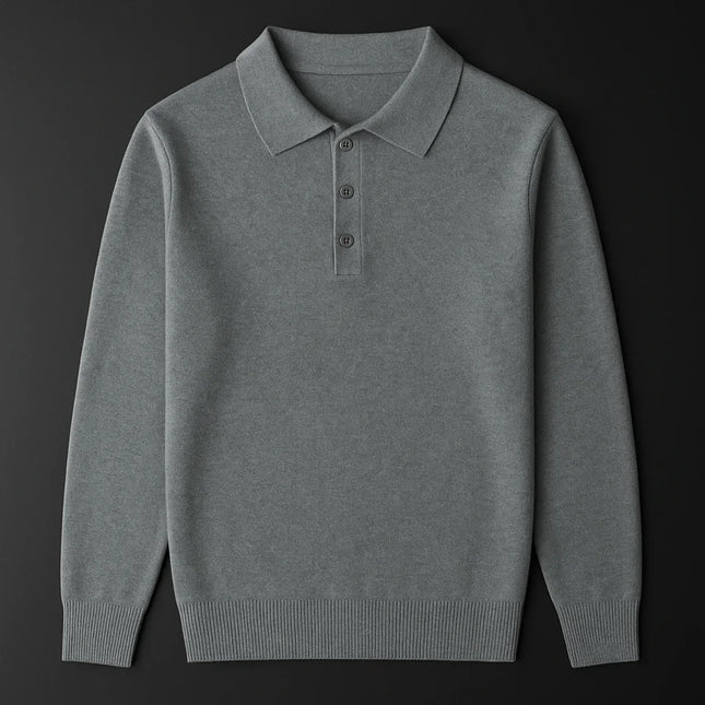 Men's Cashmere Polo Shirt