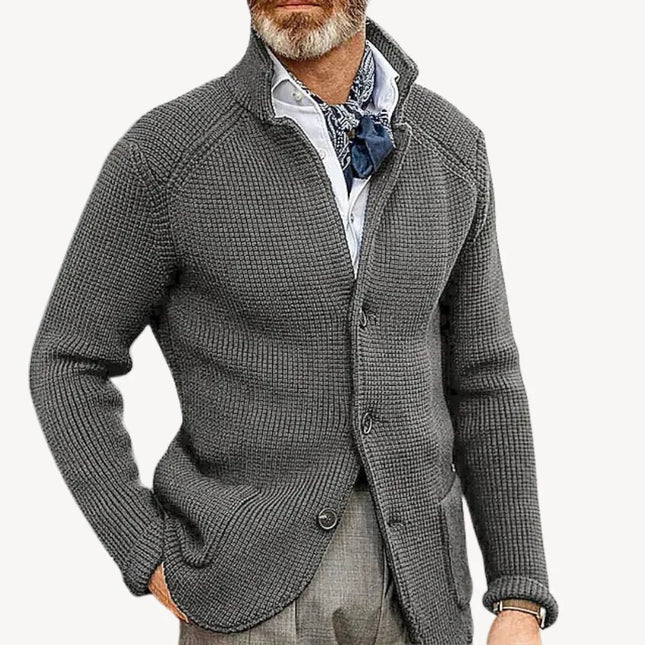Men's Cardigan Knitted Wool