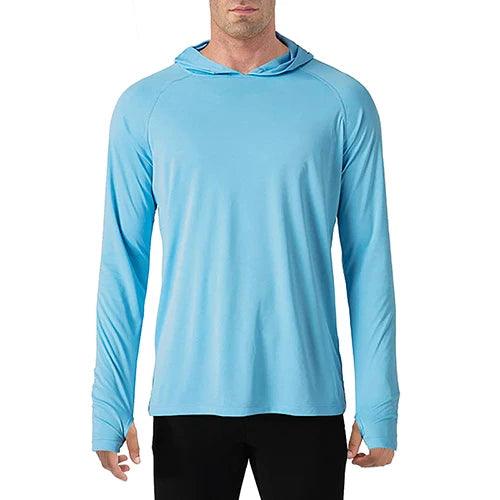 Solgard UV-Protect Hoodie Tee | Men's Lightweight Long Sleeve Quick-Dry Sun Shirt