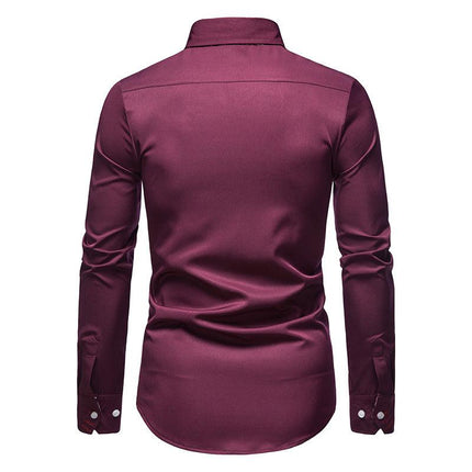 Men's Anti-Crease Dress Shirt