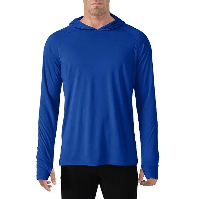 Solgard UV-Protect Hoodie Tee | Men's Lightweight Long Sleeve Quick-Dry Sun Shirt