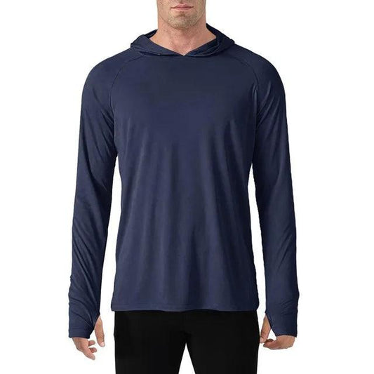 Solgard UV-Protect Hoodie Tee | Men's Lightweight Long Sleeve Quick-Dry Sun Shirt