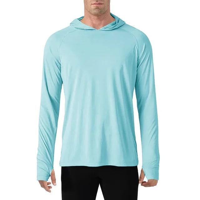 Solgard UV-Protect Hoodie Tee | Men's Lightweight Long Sleeve Quick-Dry Sun Shirt