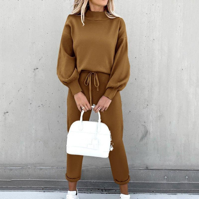 Women's Loungewear Set Elegant Comfortable Tracksuit