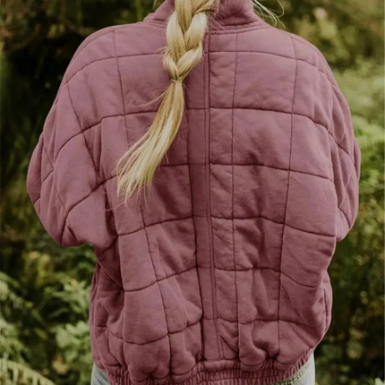 Women's Oversized Down Jacket Cozy and Spacious