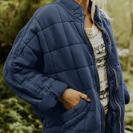 Women's Oversized Down Jacket Cozy and Spacious