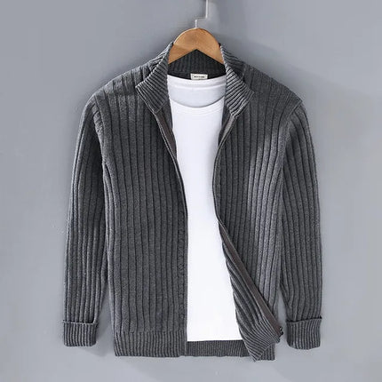 Men's Knitted Sweater Street Style