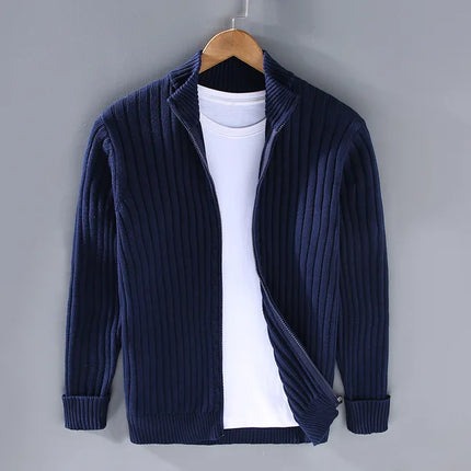 Men's Knitted Sweater Street Style