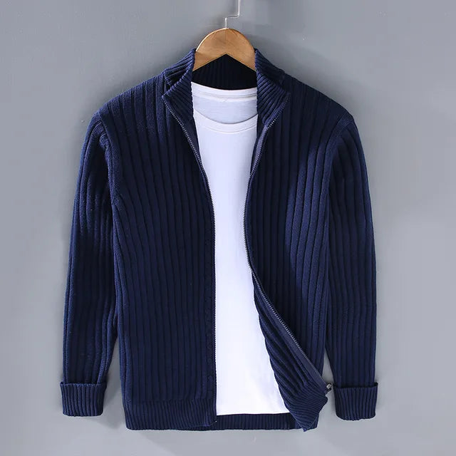 Men's Knitted Sweater Street Style