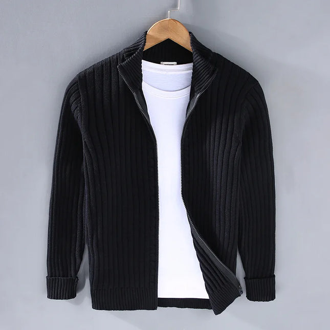 Men's Knitted Sweater Street Style