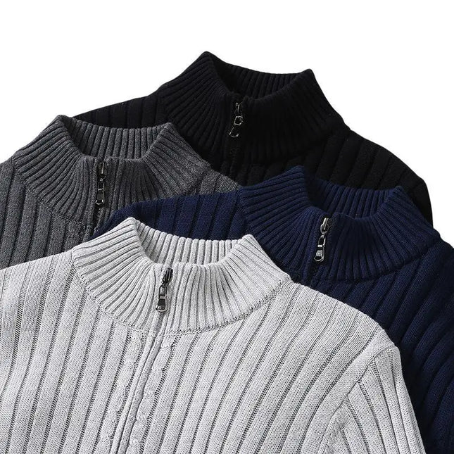 Men's Knitted Sweater Street Style