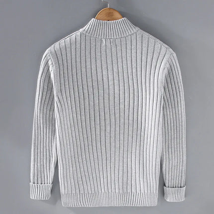 Men's Knitted Sweater Street Style