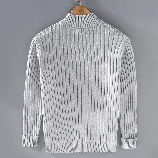 Men's Knitted Sweater Street Style