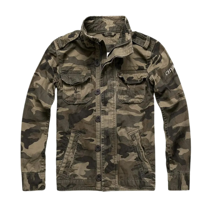 Men's Retro Denim Jacket High-Quality