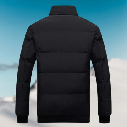 Men's Thick Puffer Jacket Warm Winter Outerwear