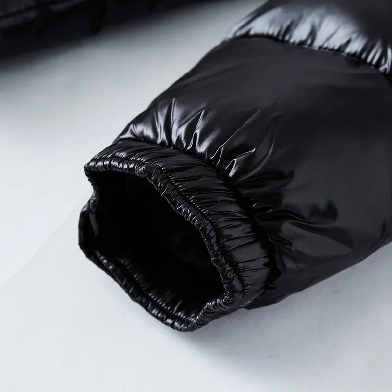 Men's Lightweight Puffer Jacket Water-Resistant Winter Outerwear