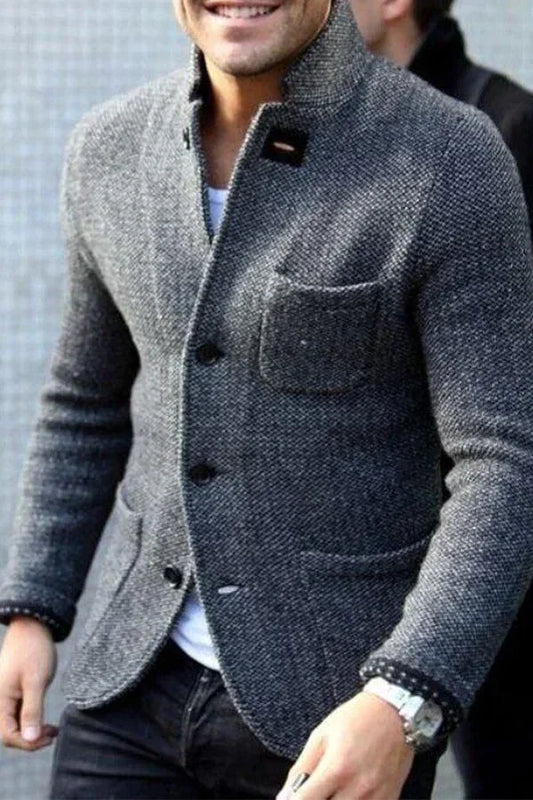 Men's Down Blazer Elegant Classic Style