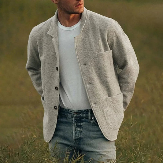 Men's Casual Blazer High-Quality Fabric Elegant Design