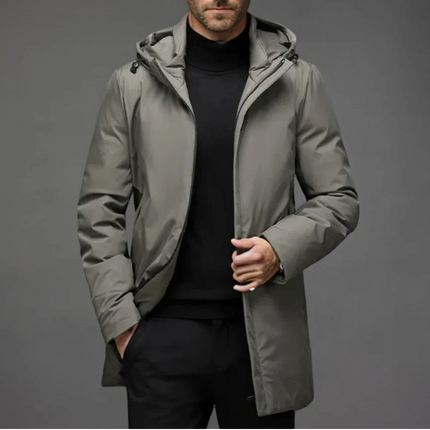 Men's Winter Parka Coat Windproof Water-Resistant