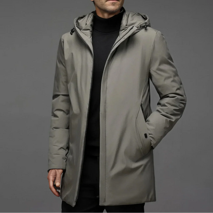 Men's Winter Parka Coat Windproof Water-Resistant