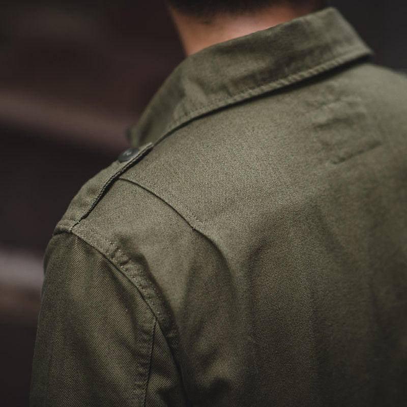 Men's Weather-Resistant Field Jacket Durable Comfort Fit