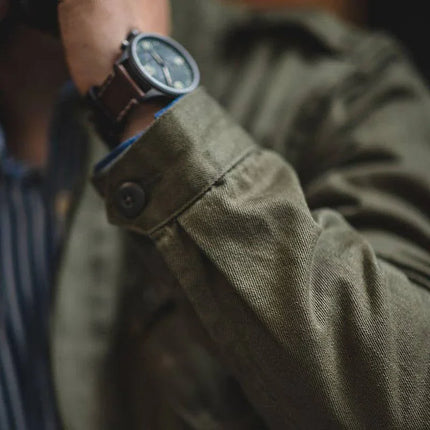 Men's Weather-Resistant Field Jacket Durable Comfort Fit