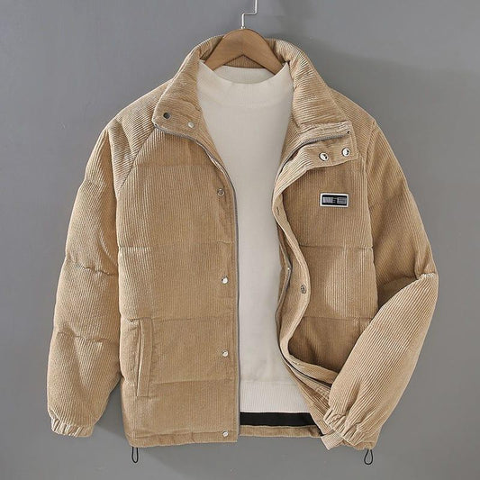 Men's Lined Jacket Autumn Versatile Warmth