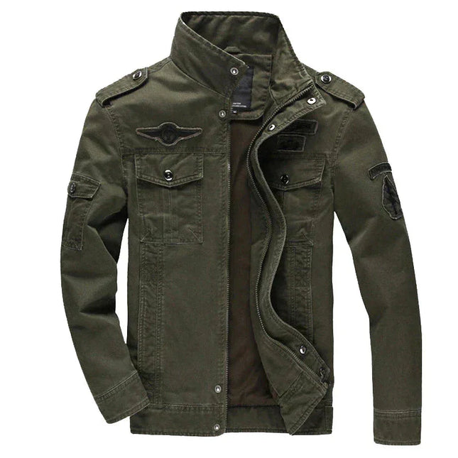 Men's Modern Fit Jacket Olive Green