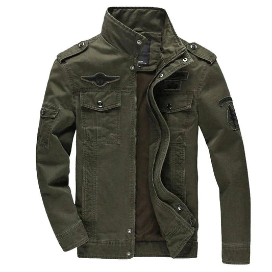 Men's Modern Fit Jacket Olive Green