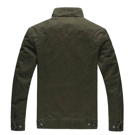 Men's Modern Fit Jacket Olive Green