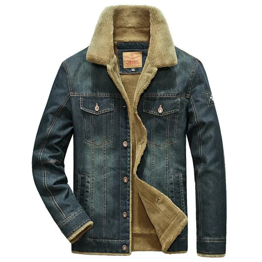 Men's Insulated Winter Jacket Classic Durable Style