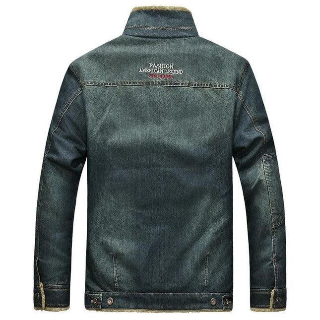 Men's Insulated Winter Jacket Classic Durable Style