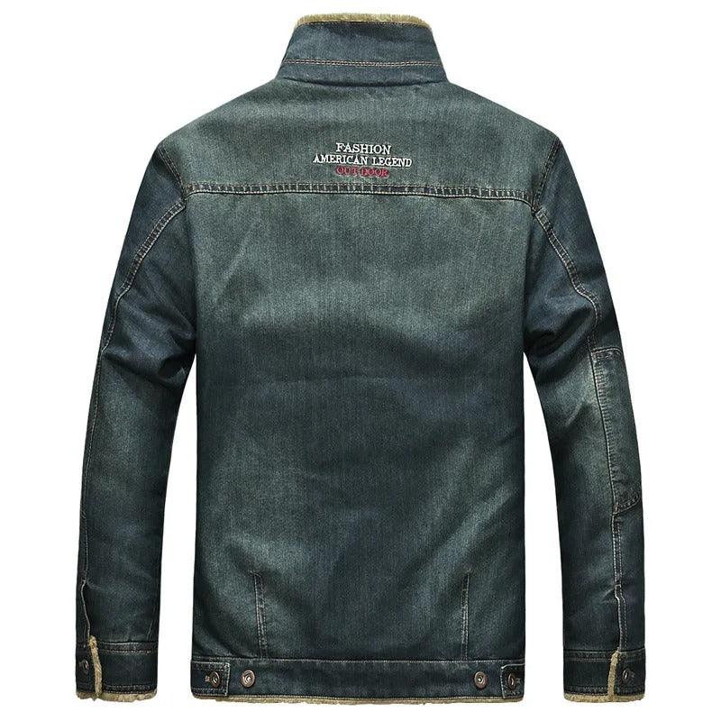 Men's Insulated Winter Jacket Classic Durable Style