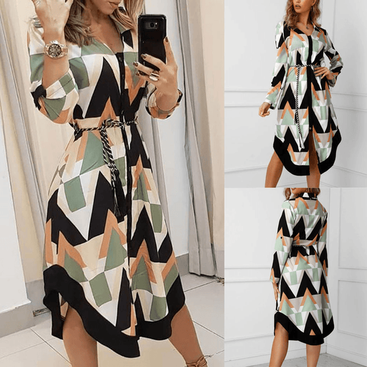 Women's Casual Summer Dress - Breathable Fabric
