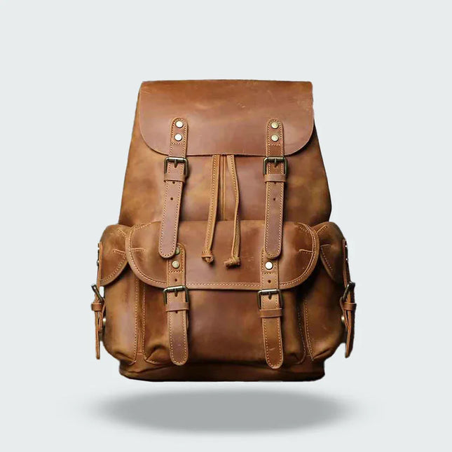Men's Large Backpack Leather