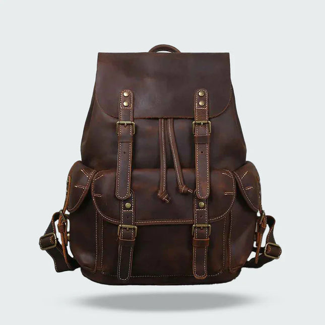 Men's Large Backpack Leather