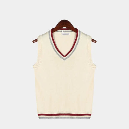 Women's Sleeveless Sweater Old Money Style