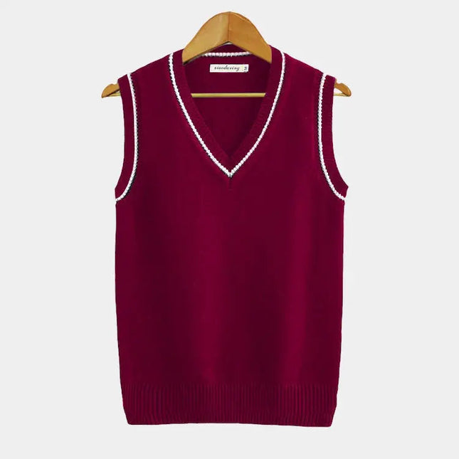 Women's Sleeveless Sweater Old Money Style