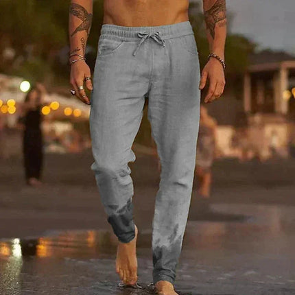 Men's Lightweight Linen Trousers