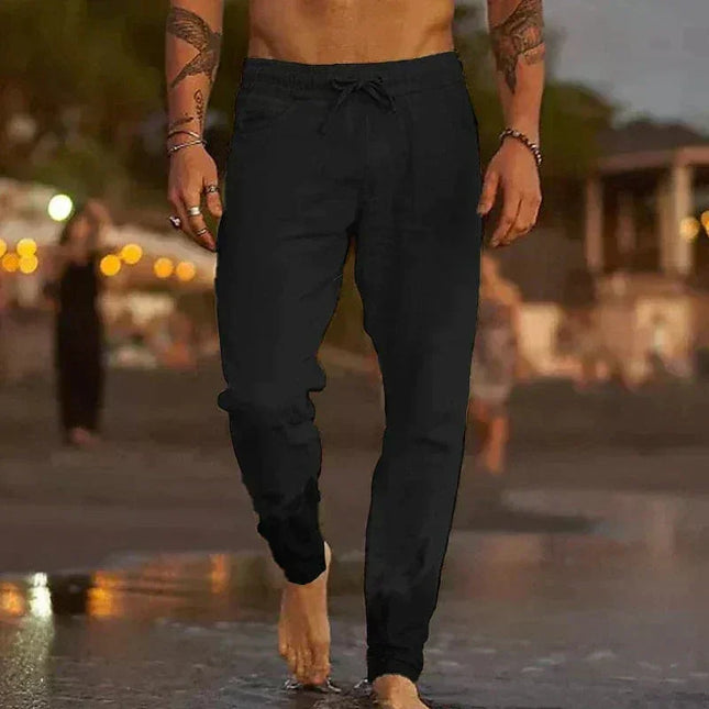 Men's Lightweight Linen Trousers