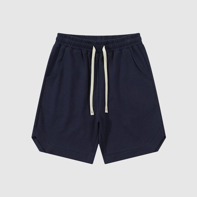 Men's Sport Shorts Cotton Twill Loose Fit Retro Style