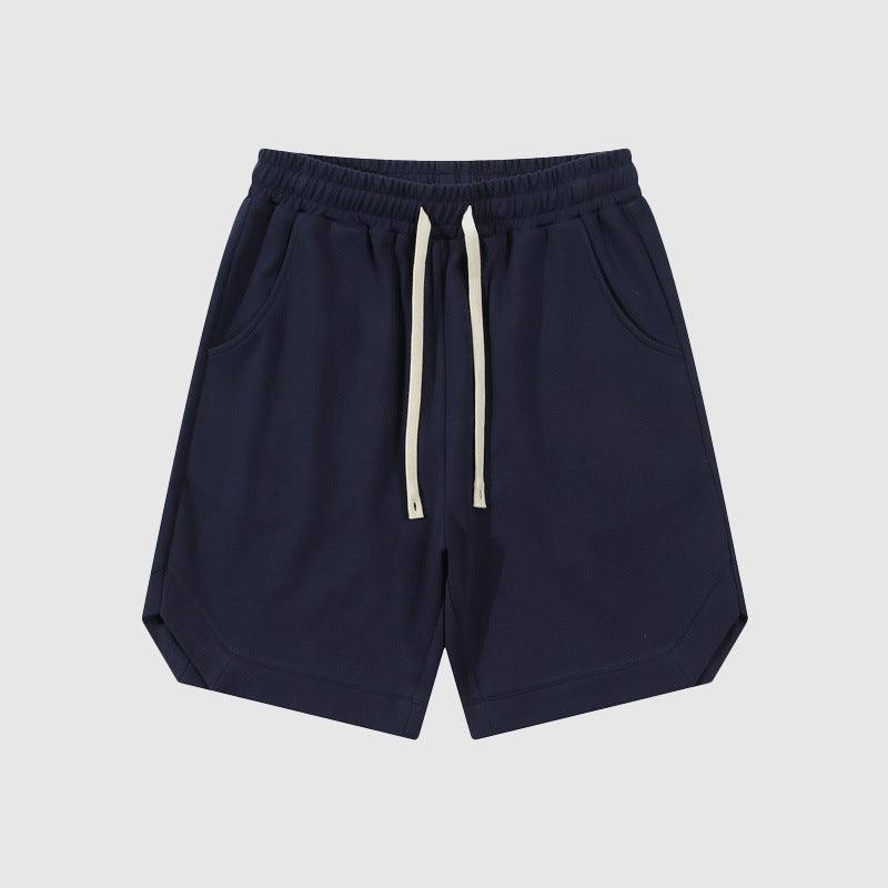Men's Sport Shorts Cotton Twill Loose Fit Retro Style